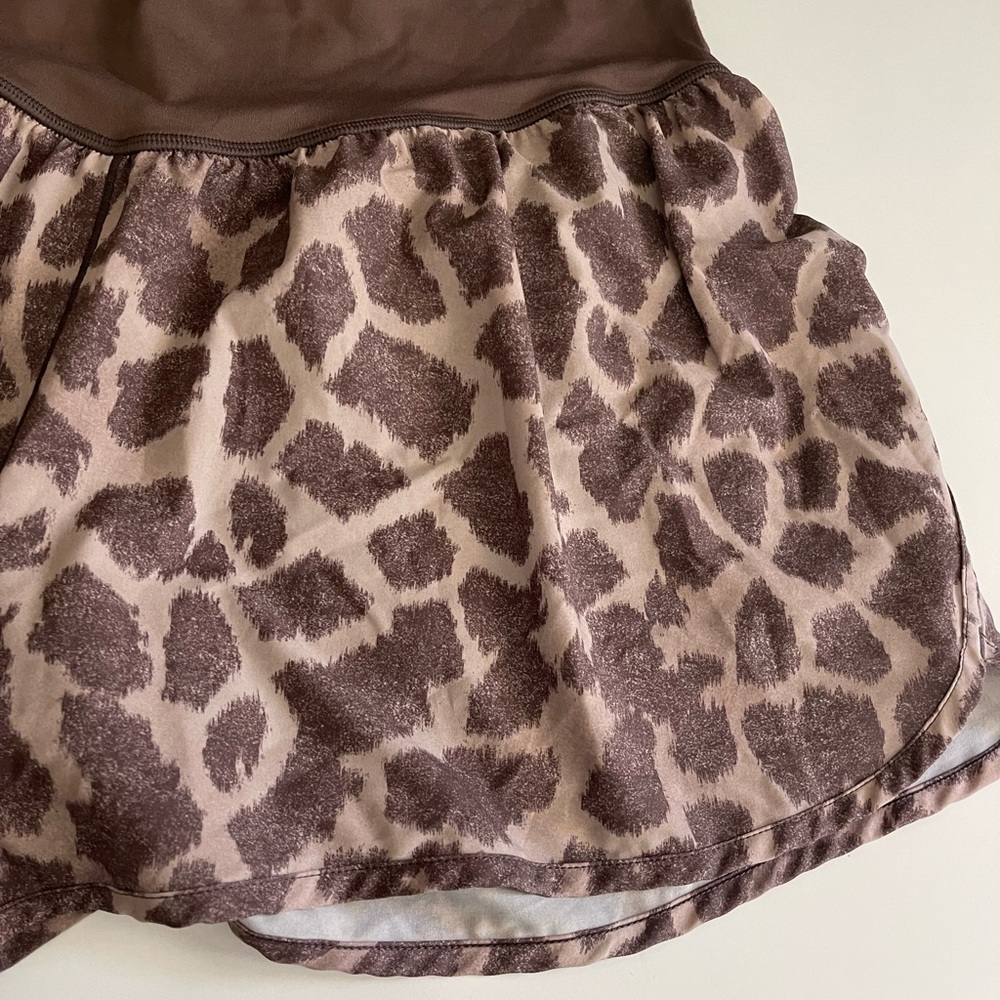 Aerie Offline Leopard Print Athletic Gym Shorts Size XL - Picture 3 of 10